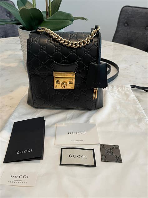 gucci padlock backpack black|genuine gucci padlock bag.